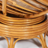 Кресло-качалка "PAPASAN" w 23/01 B / с подушкой / Honey (мед), ткань Коричневый, 3М7-147