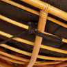 Кресло-качалка "PAPASAN" w 23/01 B / с подушкой / Honey (мед), ткань Коричневый, 3М7-147