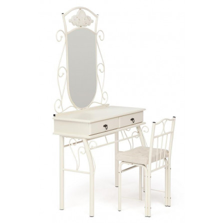 Столик туалетный CANZONA (столик/зеркало + стул) 