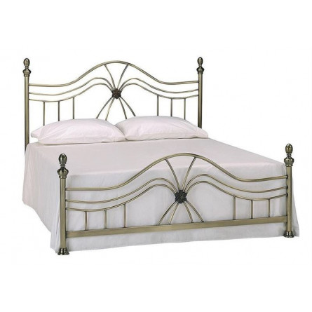 Кровать металлическая BEATRICE 160*200 см, цвет: Античная медь (Antique Brass)