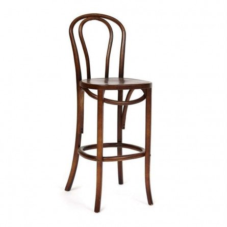 Стул Secret De Maison THONET CLASSIC BAR CHAIR (mod.СE6069) дерево вяз, 43*50.5*111, Темный Орех (№5)