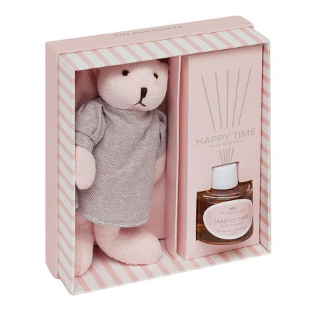 Подарочный ароматический набор Secret De Maison Pink Rabbit ( mod. TFP 123GF ) текстиль/стекло, 17,2х19,5х7,2см, розовый