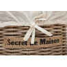 Корзина Secret De Maison Letti (набор из 2 штук) натуральный ротанг, D48*58/D38*49 см, Натуральный Кубу / Natural Kubu