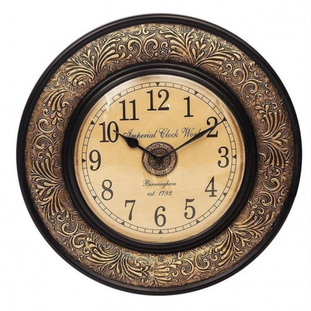 Часы Secret De Maison BORMIO ( mod. MD-002) дерево манго/металл, 45х8х45см, античный коричневый