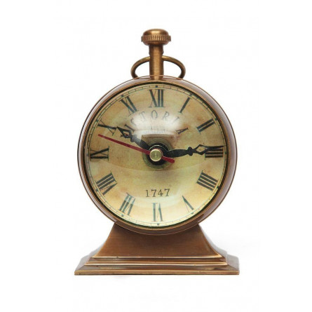Настольные часы 5577 латунь, Античная медь (Antiqui Brass)