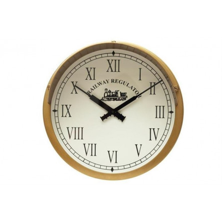 Часы настенные Secret De Maison RAILWAY ( mod. 51876 ) алюминиевый сплав, D30х17.5см, античная медь