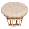 Кресло "PAPASAN ECO"  P115-1/SP STD / c подушкой, ремешками / Natural (натуральный), ткань Старт