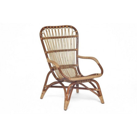 Кресло Secret De Maison Andersen (mod. 01 5085/1-1) натуральный ротанг, 67х98х81см, светлый мед/матовый