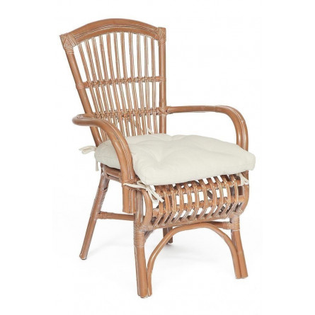 Кресло Secret De Maison Levy натуральный ротанг, 60х62х95см, натуральный/white wash
