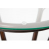 Комплект для отдыха SONOMA ( стол круглый (со стеклом)+2 кресла+диван ) /с подушками/ 