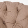 Кресло "PAPASAN"  23/01 W /с подушкой/ Cognac (коньяк), экошерсть Коричневый, 1811-5