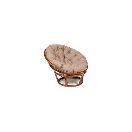 Кресло "PAPASAN" 23/01 W /с подушкой/ Pecan (орех), экошерсть Коричневый, 1811-5