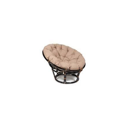 Кресло "PAPASAN"  23/01 W /с подушкой/ Antique brown (античный черно-коричневый), экошерсть Коричневый, 1811-5