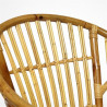 Кресло NAGOYA /без подушки/ skin rattan eco, 57x62х82см, Natural (натуральный)