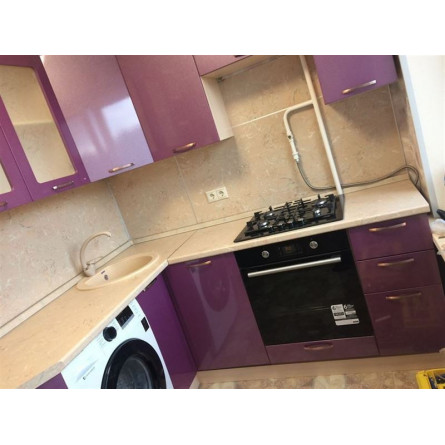 Кухня в Зеленограде Фиолетовый металлик
