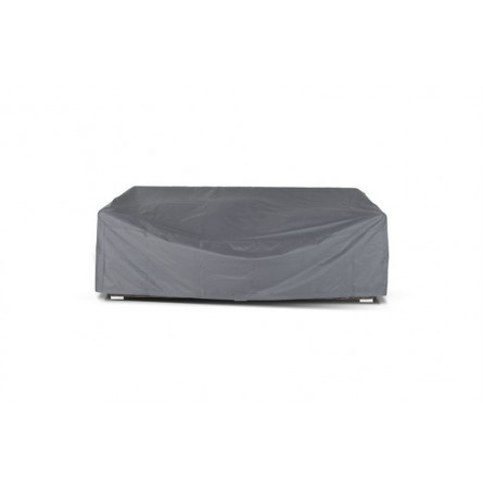 Чехол на трехместный диван, цвет серый, размер 225х90х74(64)см 