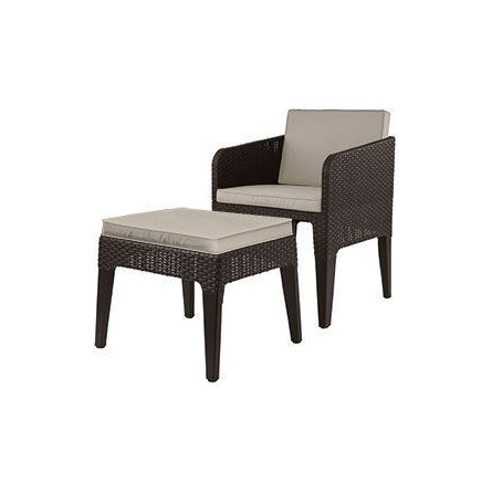 Комплект мебели Колумбия мини (Columbia mini balcony set) коричневый