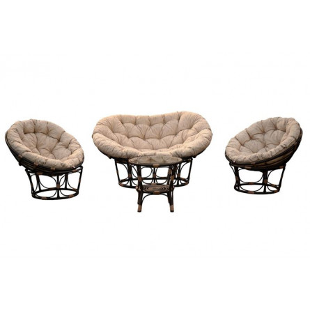 Набор мебели Романо арт.BG5333,BG5334,BG5335 коричневый, бежевый