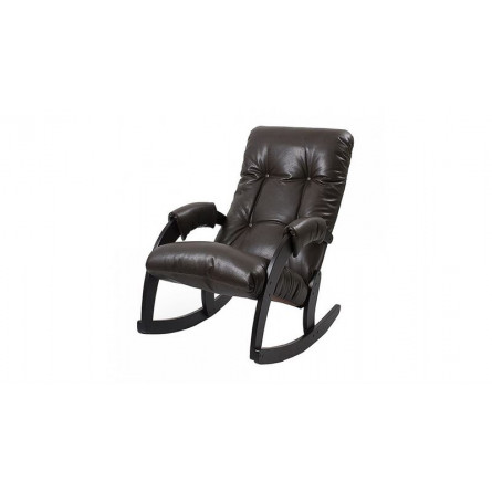 Кресло -качалка Сара №67 арт.GS-67 венге темно-коричневый, коричневый