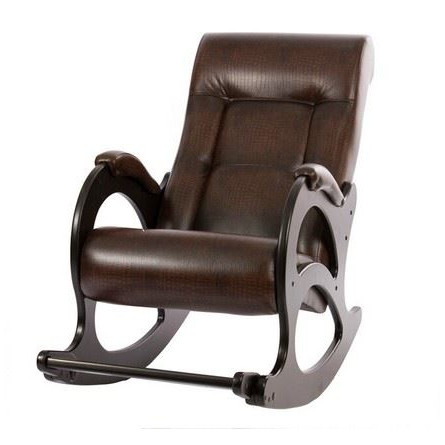 Кресло -качалка Орегон №44 арт.К672-2023 венге коричневый, коричневый