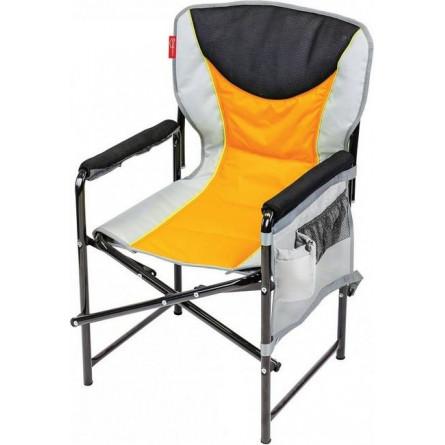 Кресло складное Хаусхальт арт.ННС2/O черный оранжевый,серый,черный, без м/э
