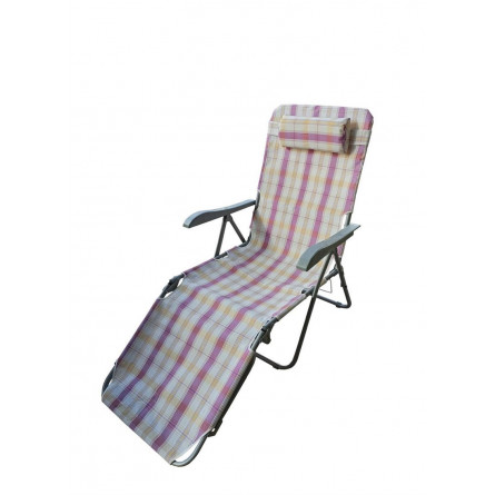 Кресло -шезлонг Таити арт.с447, разноцветный,серый, без м/э