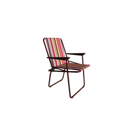 Кресло складное Фольварк жесткое арт.с564/67 бордовый бордовый, без м/э