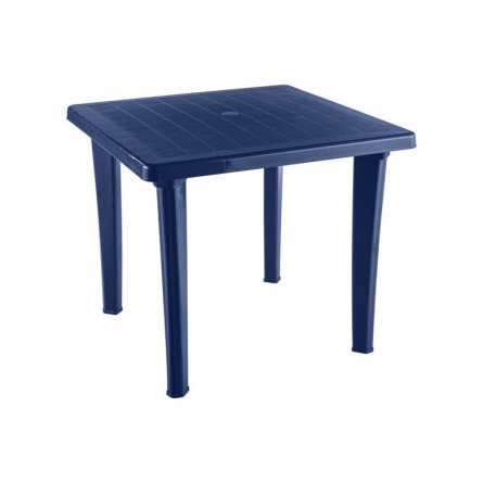 Стол пластиковый арт.СП-МТ016 квадратный (синий)