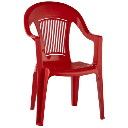 Кресло пластиковое Фламинго арт.ФЛ-МТ005 (красное)