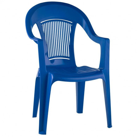 Кресло пластиковое Фламинго арт.ФЛ-МТ016 (синее)