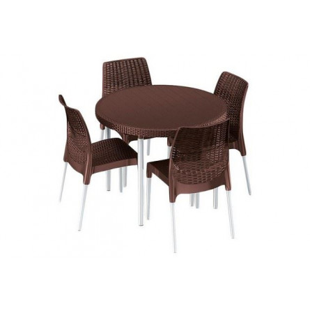 Комплект мебели: Jersey set коричневый