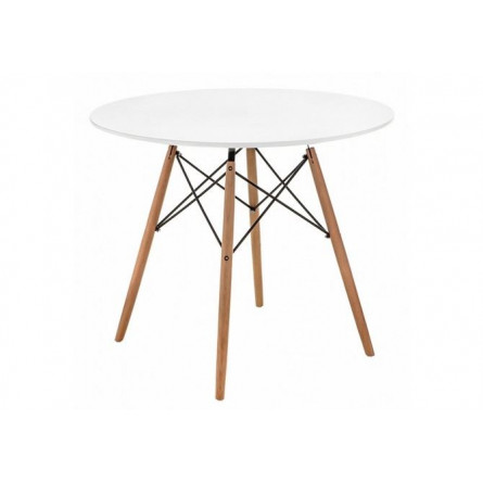 Table 90 white / wood
