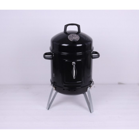 Угольный гриль коптильня Vertical Indoor Smoker Grill BBQ 57 х 53.5 см