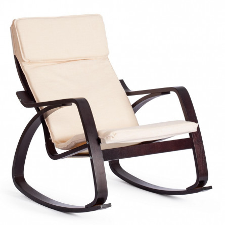 Кресло-качалка Дачное, дерево, цвет натуральный, 100 кг