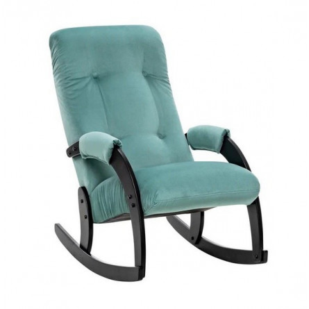 Кресло-качалка Модель 67 (Венге / ткань V 43)