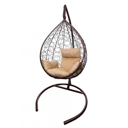 Кресло подвесное Сфера Лайт арт.CN300-МТКОР цв.корзины коричневый