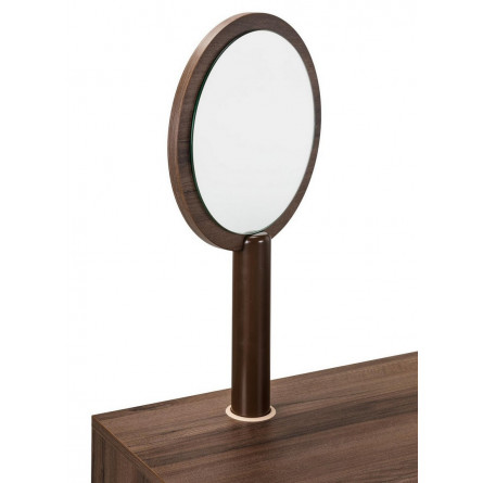 Зеркало для стола туалетного Сканди Орех