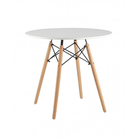 Стол круглый Stool Group DSW D80 Белый