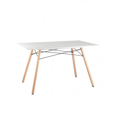 Стол обеденный Stool Group DSW Rectangle Белый