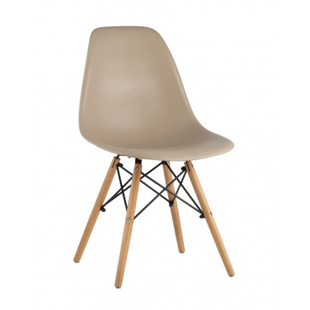 Стул Stool Group DSW Бежево-серый