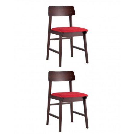 Стул Stool Group ODEN (2 шт.) Красный NEW