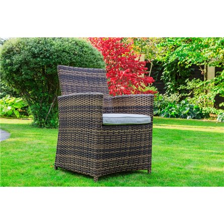 Обеденное кресло FIONA в коричневом цвете