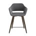 Eames Style DSW голубой, литой полипропилен, стальной каркас, натуральный массив бука